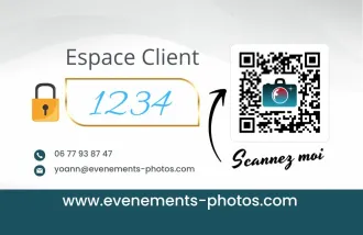 Carte code accès galerie